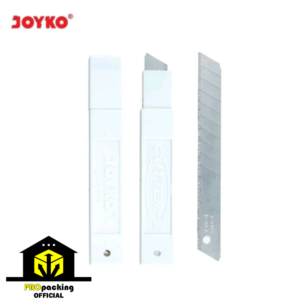 

Cutter Blade Refill Isi Pisau Pemotong Joyko A-100 1 Tube 5 Pcs