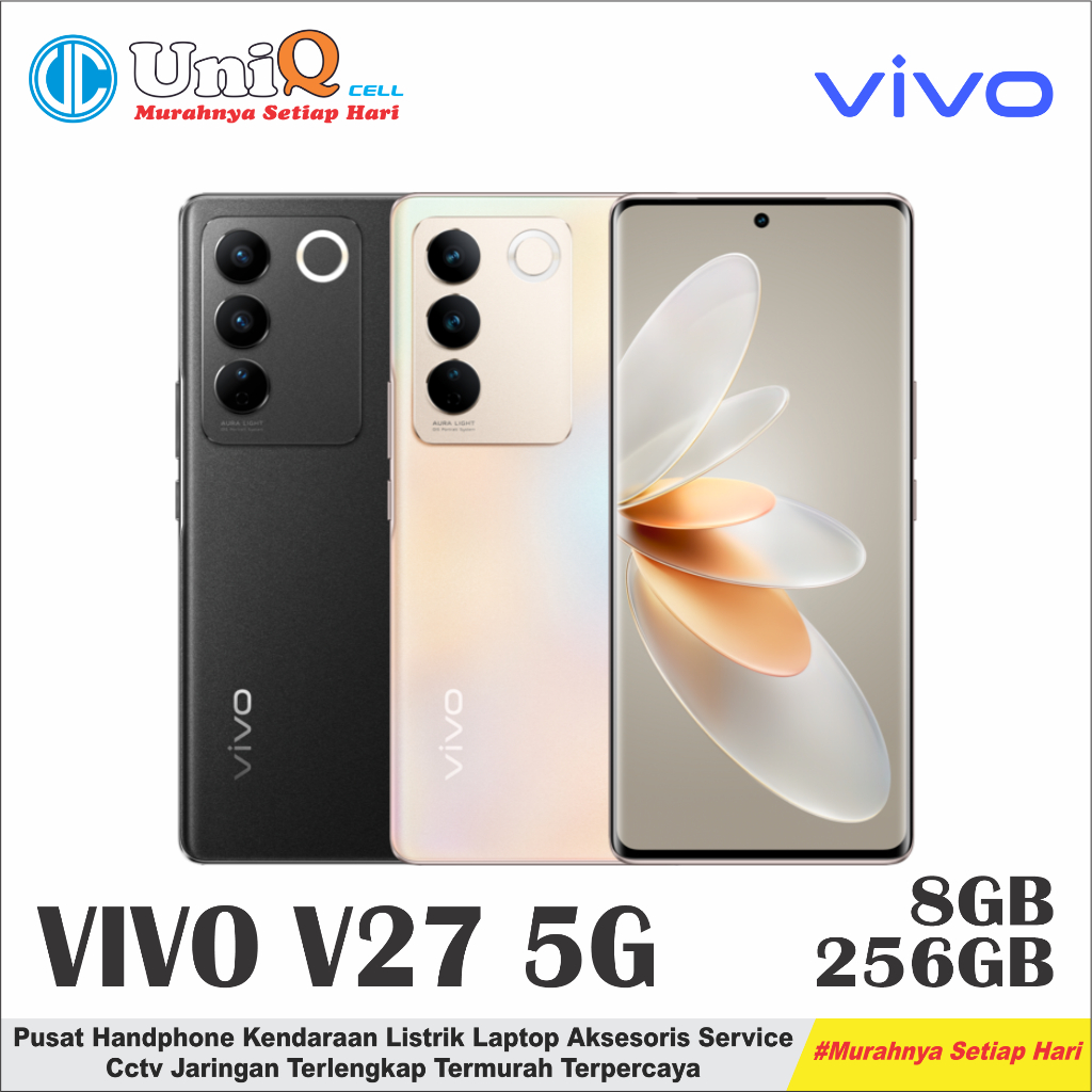 VIVO V27 5G (8GB/256GB) Garansi Resmi VIVO INDONESIA