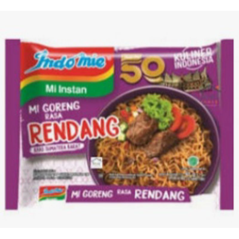 

indomie goreng rendang isi 5