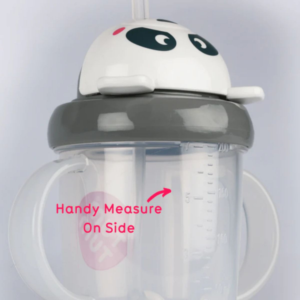 Tum Tum Tippy Up Sippy Cup Weighted Straw 200 ml Pip Panda - Gelas Anak Bayi - Tumtum