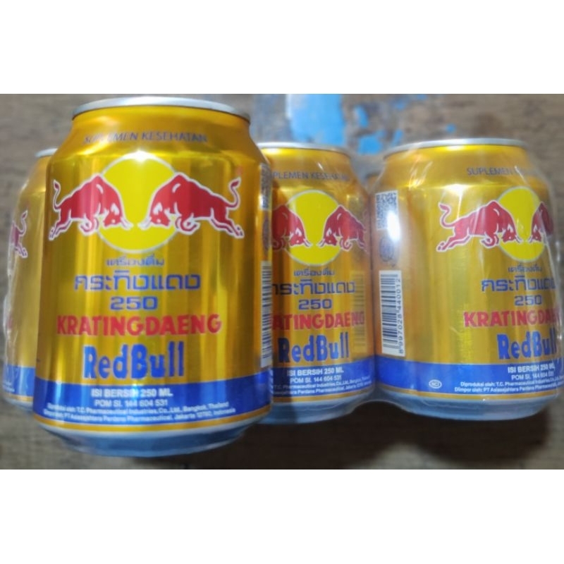 

kratindaeng kaleng 250 ml redbull