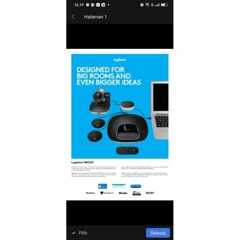 Logitech Group Video Conference Cam