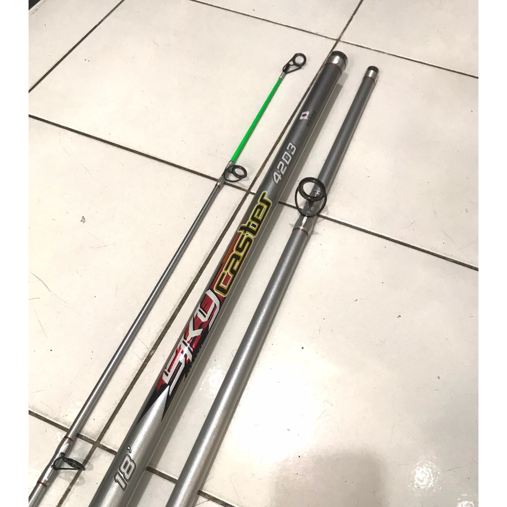 Joran Laut Sambung 3 Awashima Sky Caster 420 50lb Murah