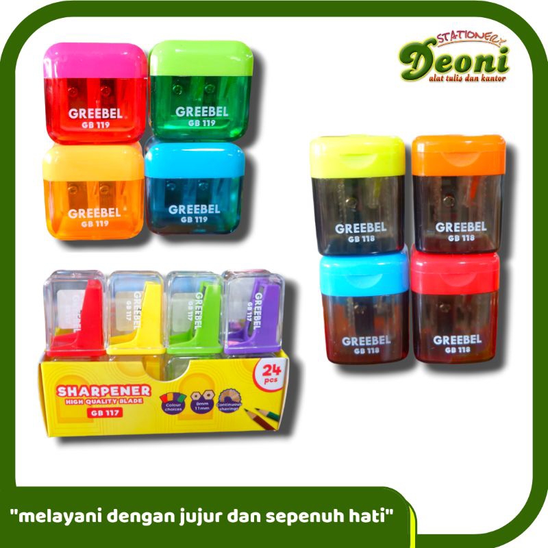

GREEBEL Peruncing Rautan Sharpener 501/502/503 1pcs