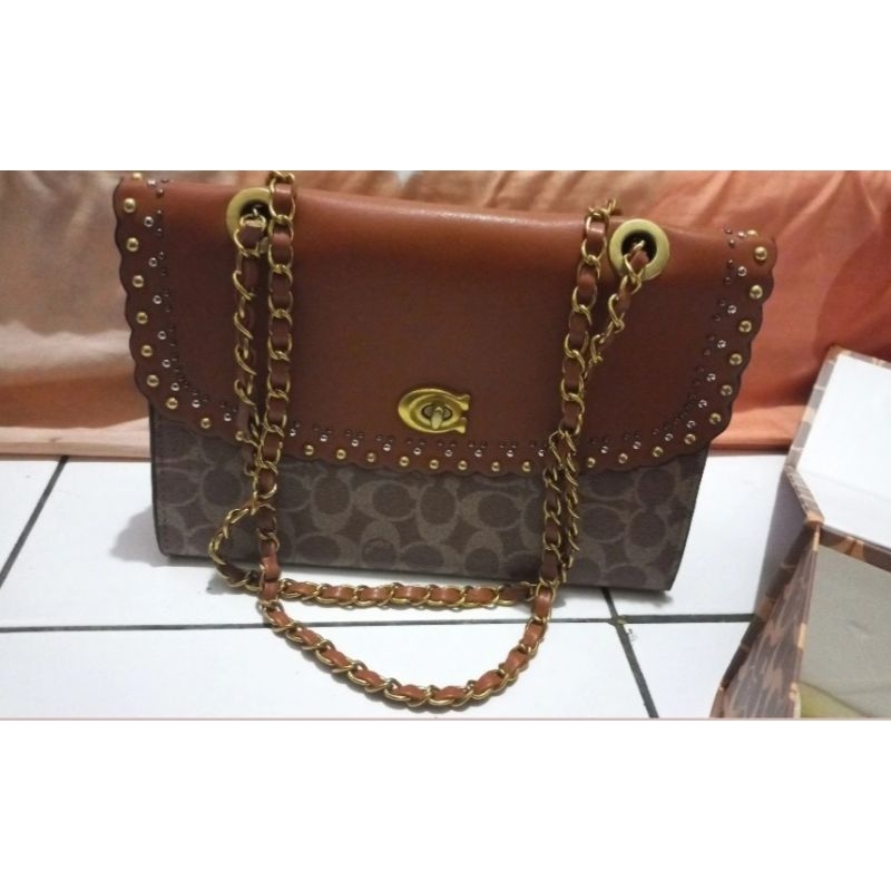 prloved tas coach lengkap box