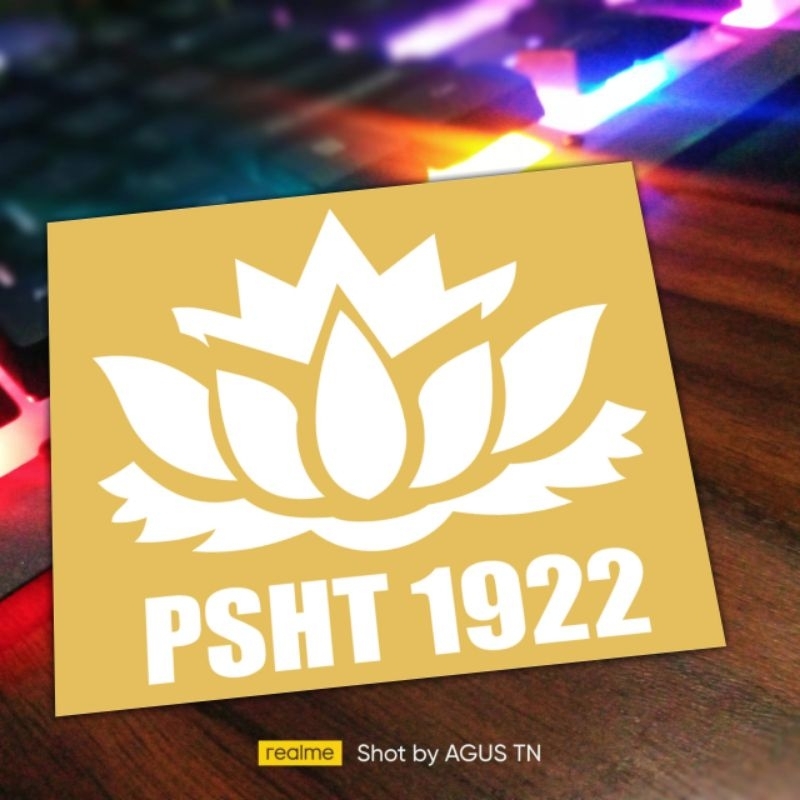 STIKER PSHT BUNGA TERATE 1922 STICKER CUTTING