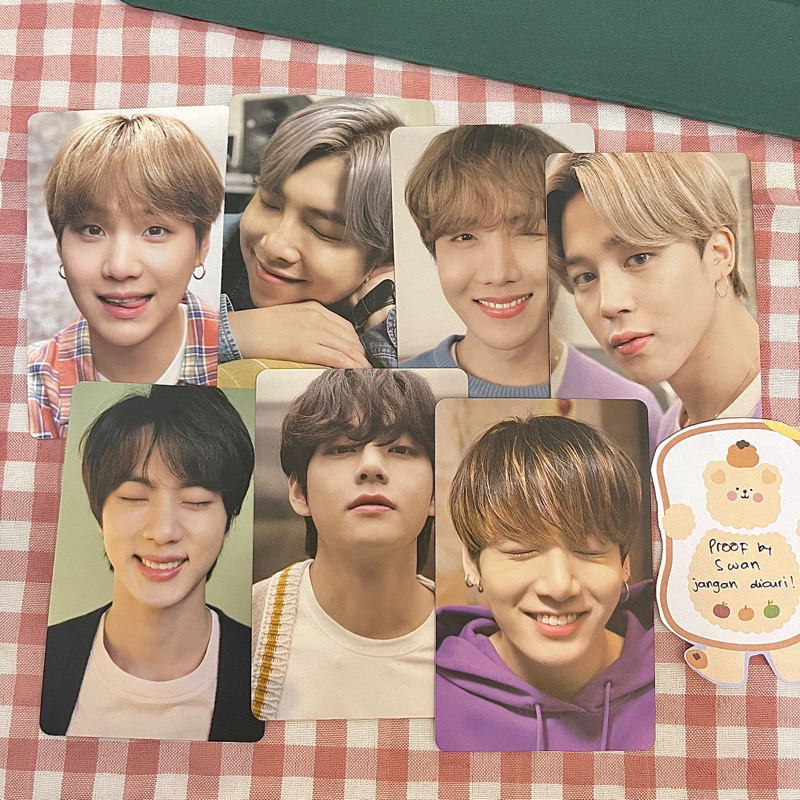 wts photocard samsung s20+ set yoongi suga melet official