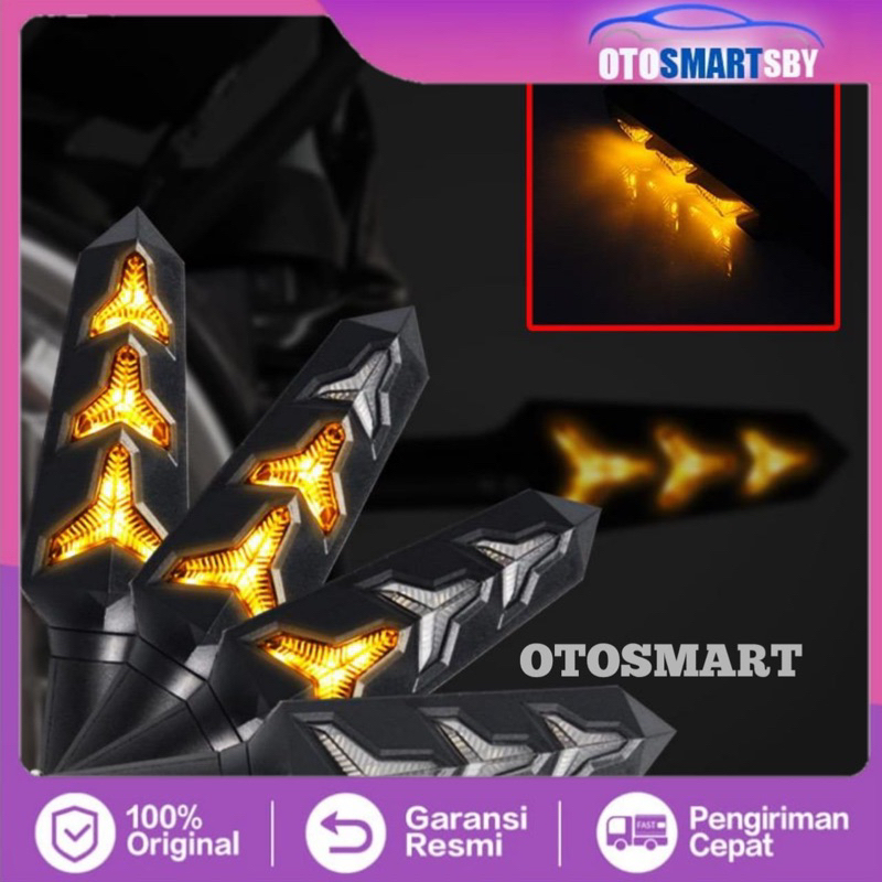 Lampu LED Sen Runing Motor Runing LED Riting Reteng CBR VARIO BEAT PCX MIO AEROX NMAX