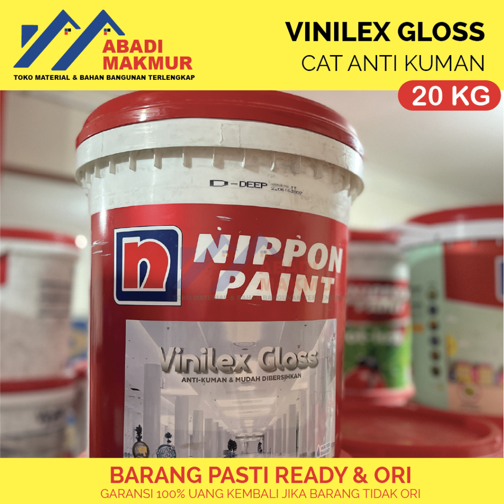 Vinilex Gloss TInting Nippon Paint Cat Tembok 20 KG PAIL
