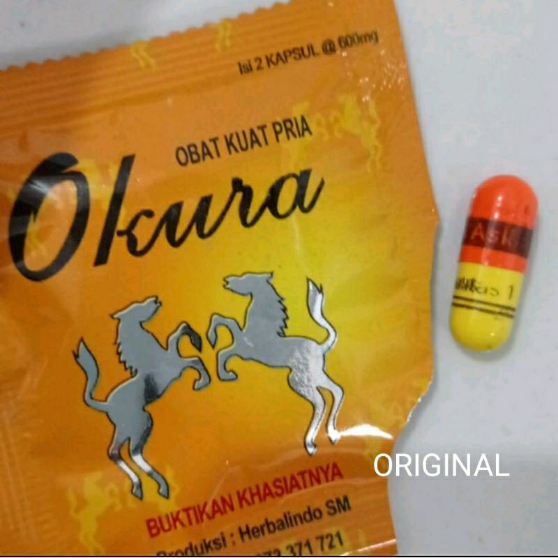 

KAPSOL PRIA STRONG OKURA 1 PK 10 SACHET @ 2 KAPSOL