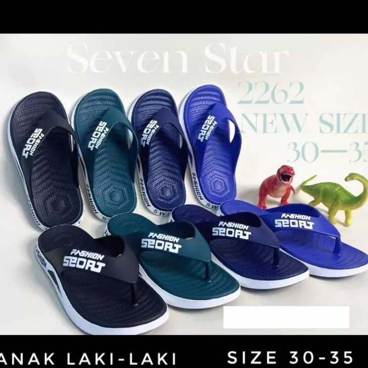 Sandal Jepit anak laki laki - Sandal Jelly SEVEN STAR