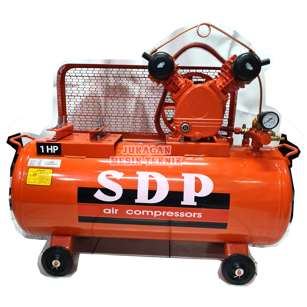 Tabung Mesin Kompresor Angin Bensin SDP By Shark 1 HP Tanpa Mesin Penggerak