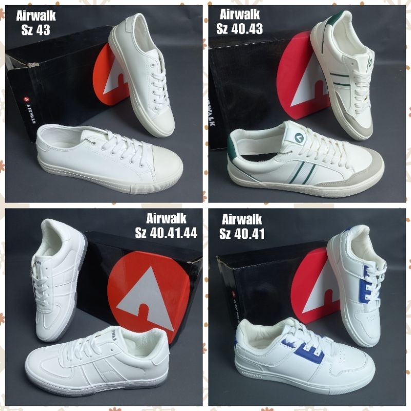 SEPATU Sneakers Tali Pria Edisi Putih Brand Airwalk Original