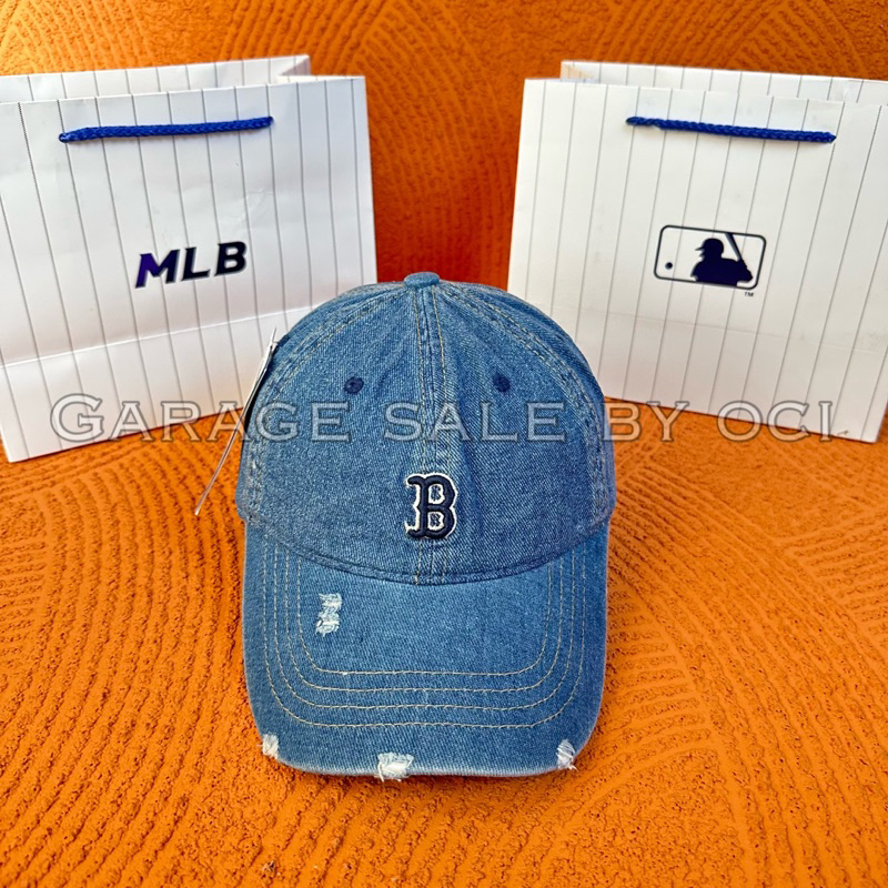 Topi MLB Denim Logo B | Topi MLB logo Boston | MLB Caps Original Denim Boston