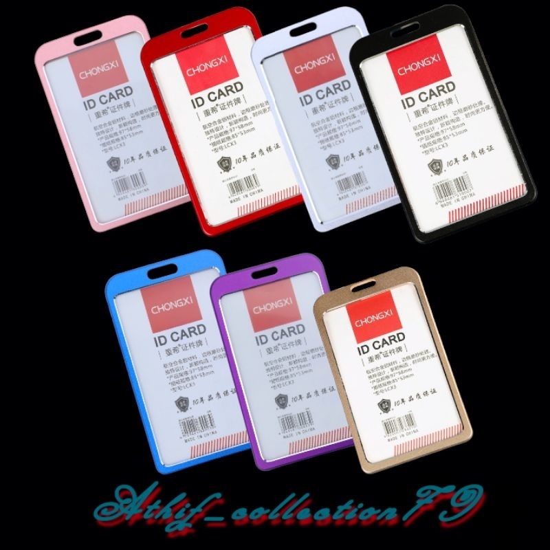 

Tempat Id Card Allumunium Holder Id Card Alumunium