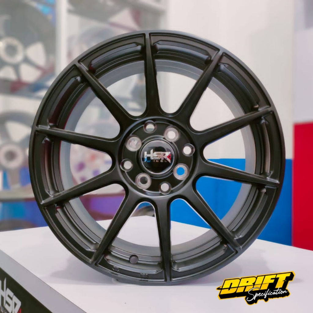 Velg Racing HSR NSX R16 Lubang 4 Double PCD cocok Mobil Avanza Xenia Jazz Yaris Jazz