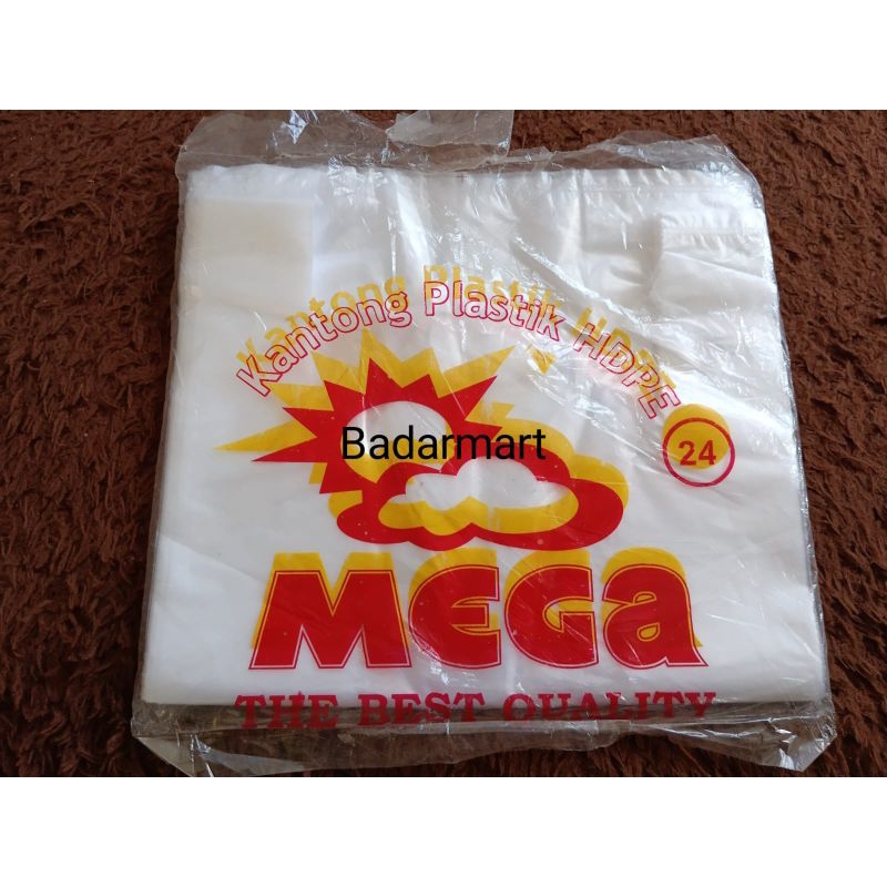 Kantong Kresek Ukuran 24 Bening Transparan