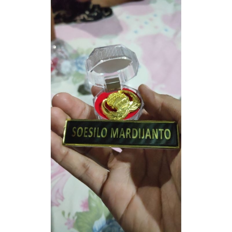 Paket Pin Korpri dan Papan Nama
