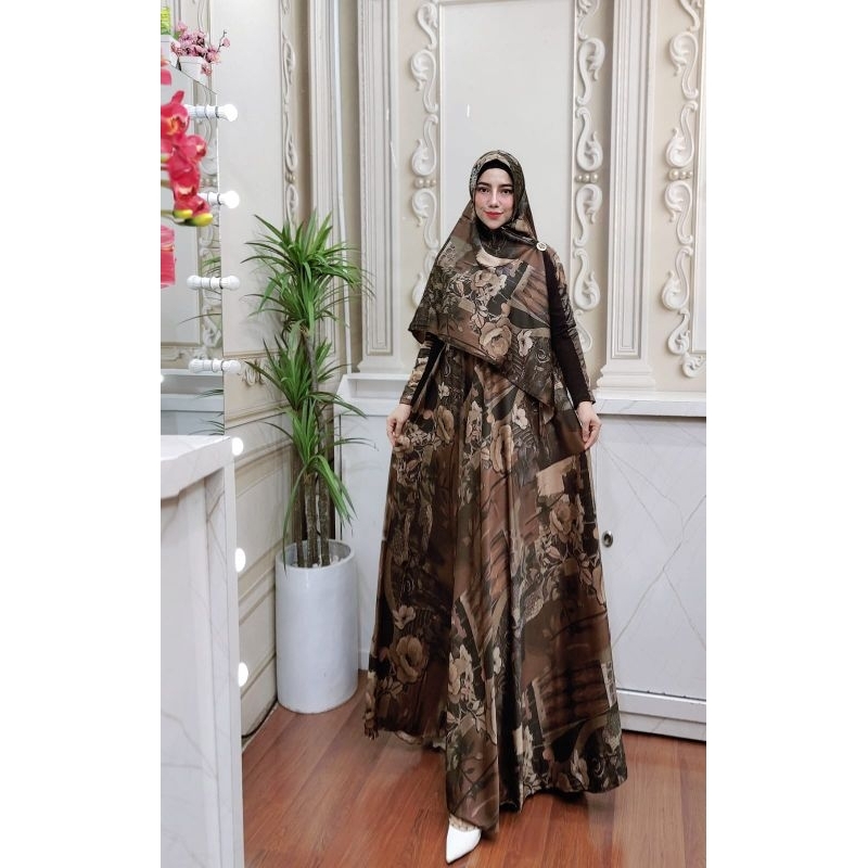 GLORY SYARI PART 2 BY FAZZA BOUTIQUE ORIGINAL GAMIS PREMIUM
