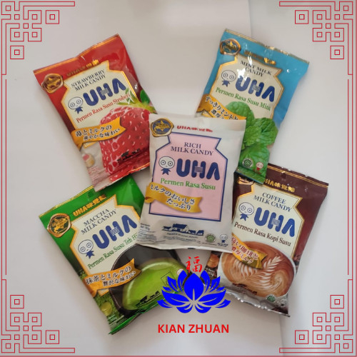 

UHA Milk Candy 103gr/Permen Susu UHA-Susu Ori