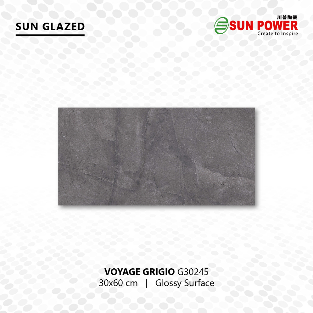 Keramik Dinding Dekoratif Glossy - Voyage Series 30x60 | Sun Power
