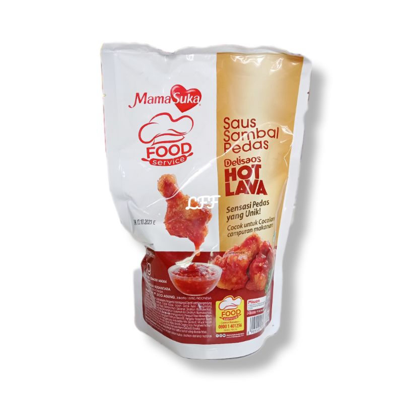 

Saus hot lava mamasuka 1 kilo