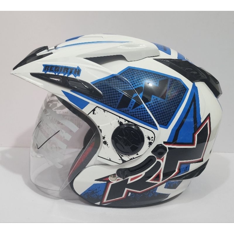 Helm Rn double kaca