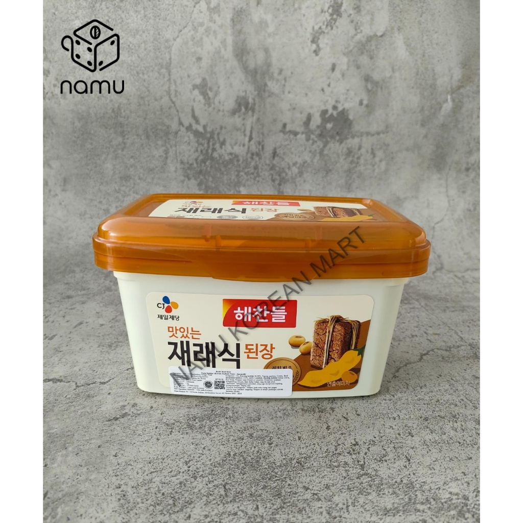 

CJ Haechandle Doenjang Soybean 1kg / Tauco Korea / Soybean Paste / Doenjang