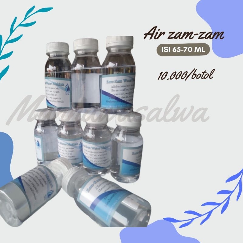 

Air Zam-Zam 65-70ml | Oleh-Oleh Haji dan Umroh