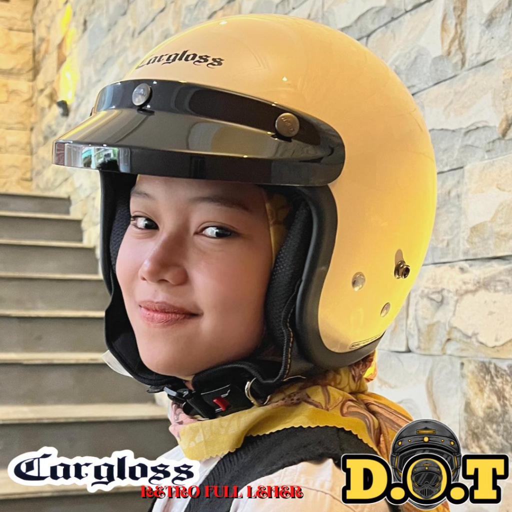 HELM CARGLOSS CFM RETRO ORIGINAL sni