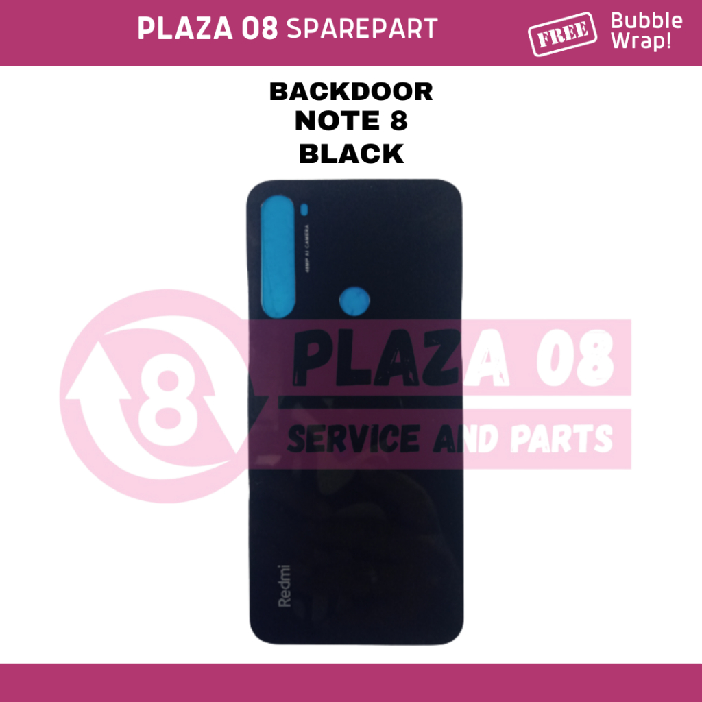 BACKDOOR REDMI NOTE 8 BLACK/WHITE/BLUE/PURPLE