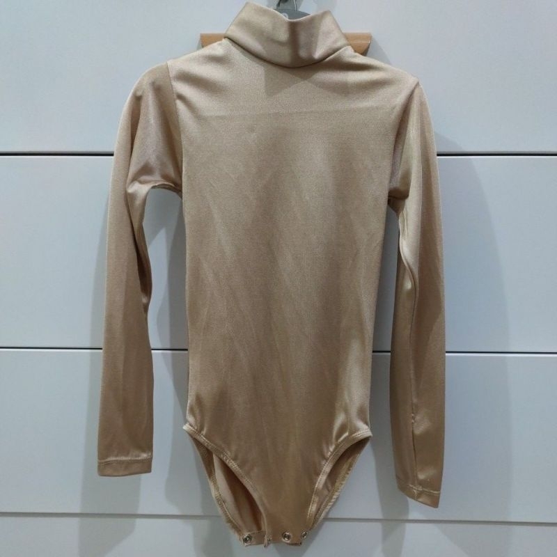 Leotard Anak Perempuan / Kostum balet, gymnastic, renang, ice skating / Baju senam lengan panjang / 