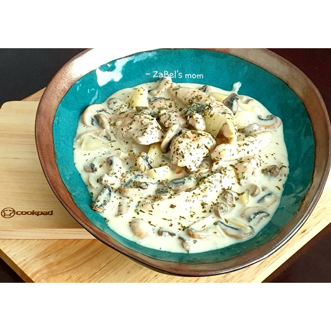 

Ayam Krim Italia Italian Cream Chicken RANAH Rasa Frozen Food Instant Tinggal Dipanaskan