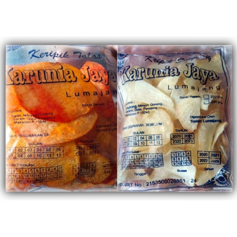 

keripik talas/singkong Karunia jaya