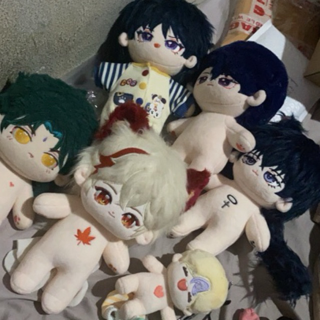 [READY STOCK] Doll 20 10 cm Kazuha Xiao Ikuto Marius Jaemin