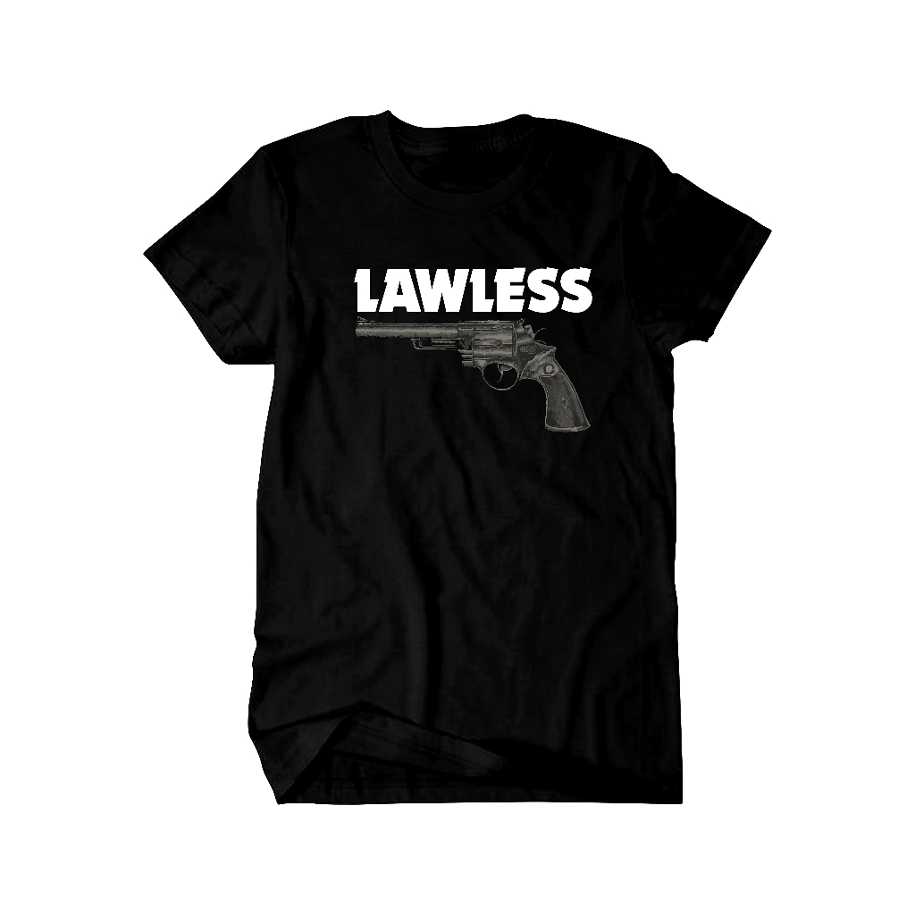 Kalemmerch Kaos Hitam - Lawless Revolver
