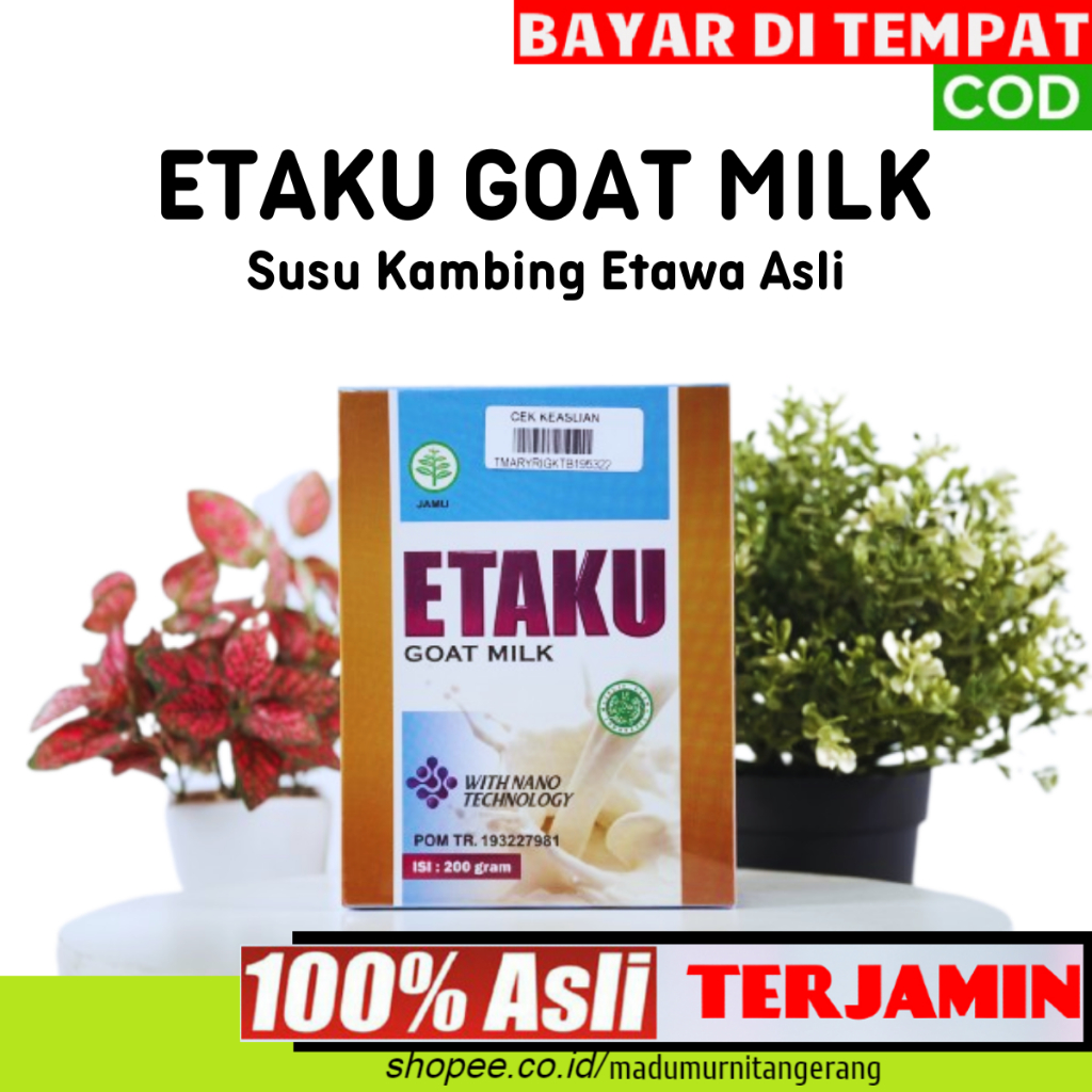 

Walatra Etaku Goat Milk - 100% Susu Kambing Etawa Murni - Susu Kesehatan Aman Untuk Anak Anak & Bumil