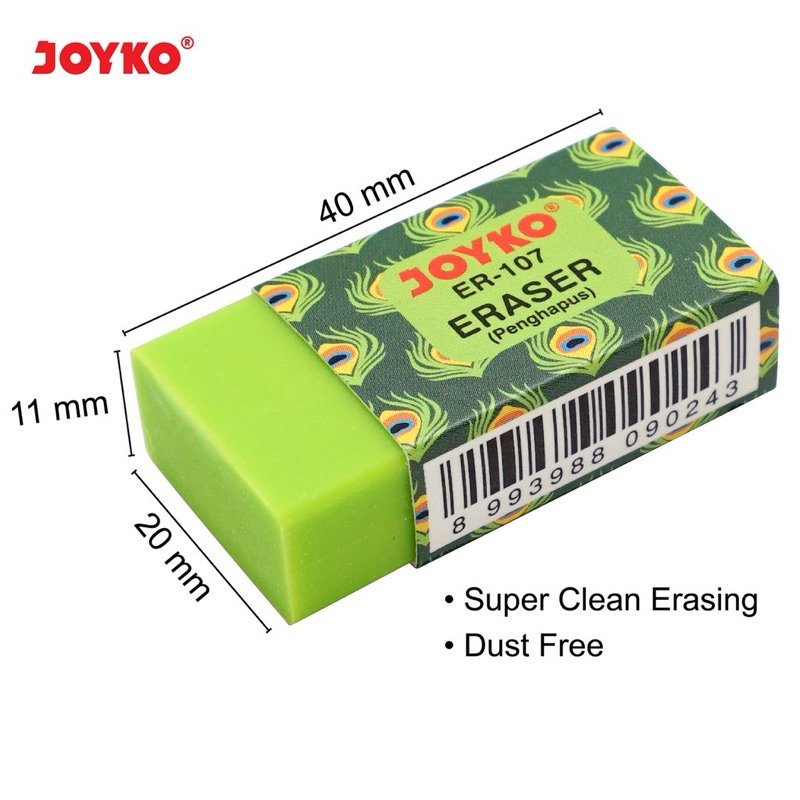 

(1 PCS) Eraser ER-107 Animal / Penghapus Joyko Hewan Animal