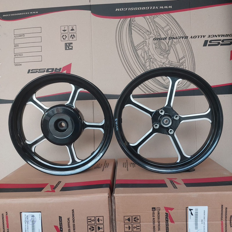 Velg Racing Vrossi Venom Mercury model Xmode palang 5 All Matic Honda Vario 110/125/150 Beat Scoopy 