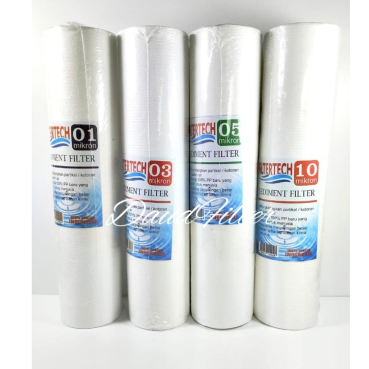Catridge Filter Air 10 inch / Sediment Filter / Water Filter / Filter Depo Air isi Ulang - Filtertec
