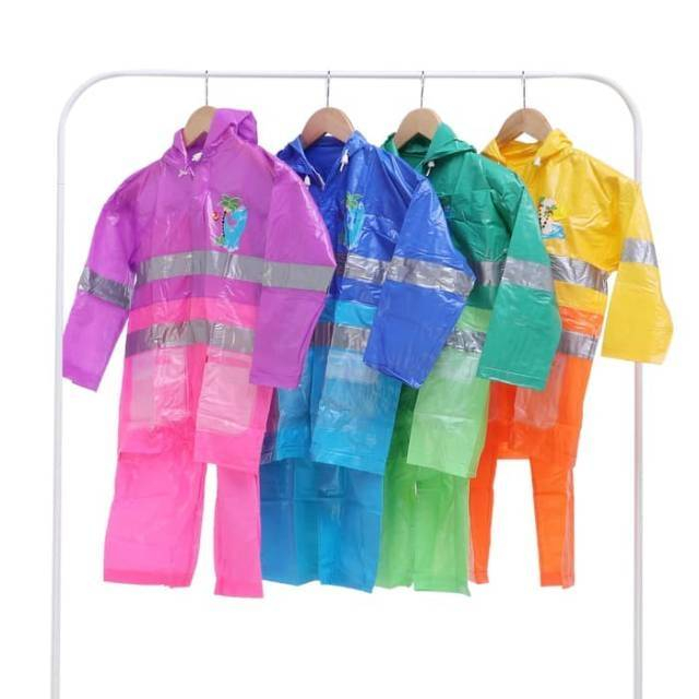 Jas Hujan Anak Mini Kids Elmondo 306 / Mantel Anak Kombinasi / Jas Hujan Elmondo Anak Tk