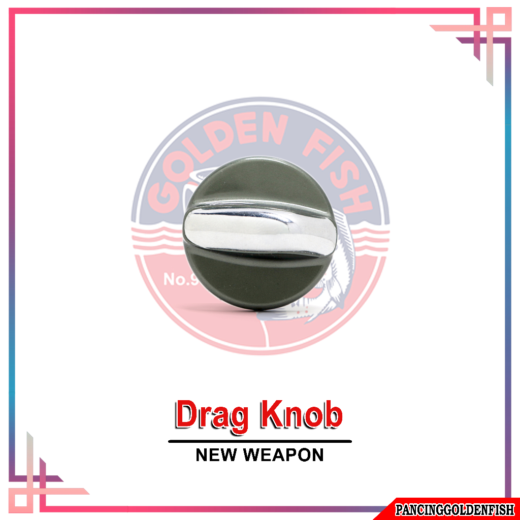 DRAG KNOB REEL GOLDENFISH NEW WEAPON