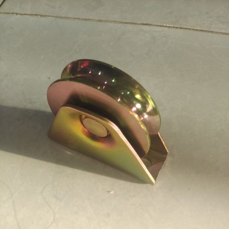 Roda Pagar Besi 80mm Bulat / Roda pagar 80mm besi behel