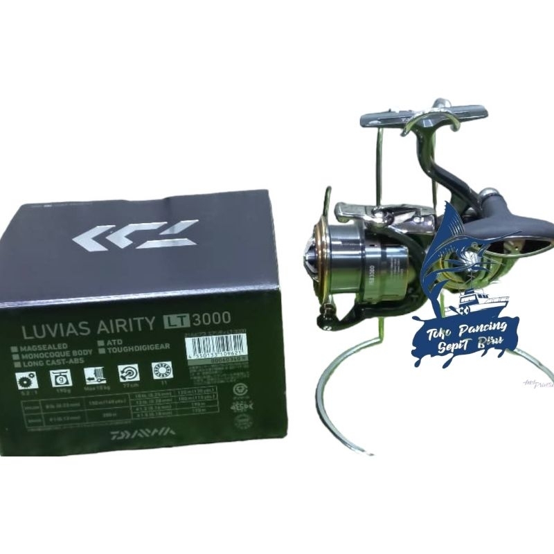 REEL DAIWA LUVIAS AIRITY LT 3000 NEW 2021 JAPAN | REEL SPINNING | REEL PANCING | ALAT PANCING | GULU