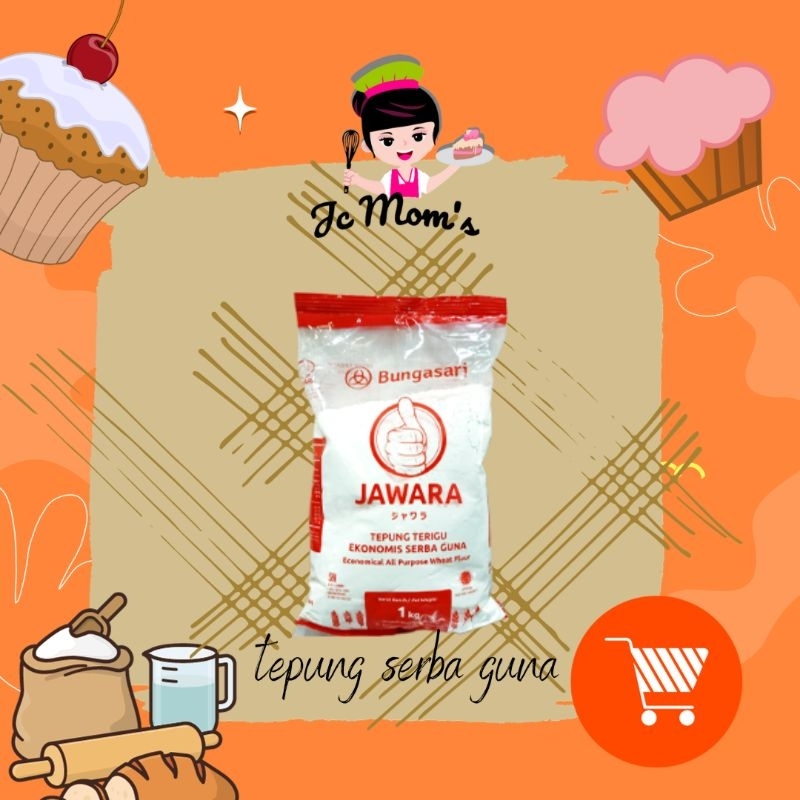 

Tepung Serbaguna Jawara 1kg