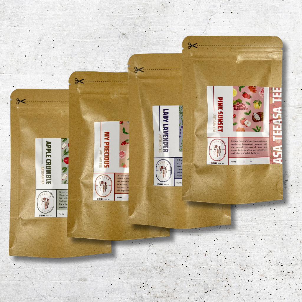 

TeeAsa Teh - Paket Kenalan Tea Bag - Artisan Tea In Ziplock Bag
