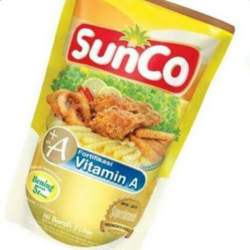 

minyak goreng sunco fortifikasi 2 lt