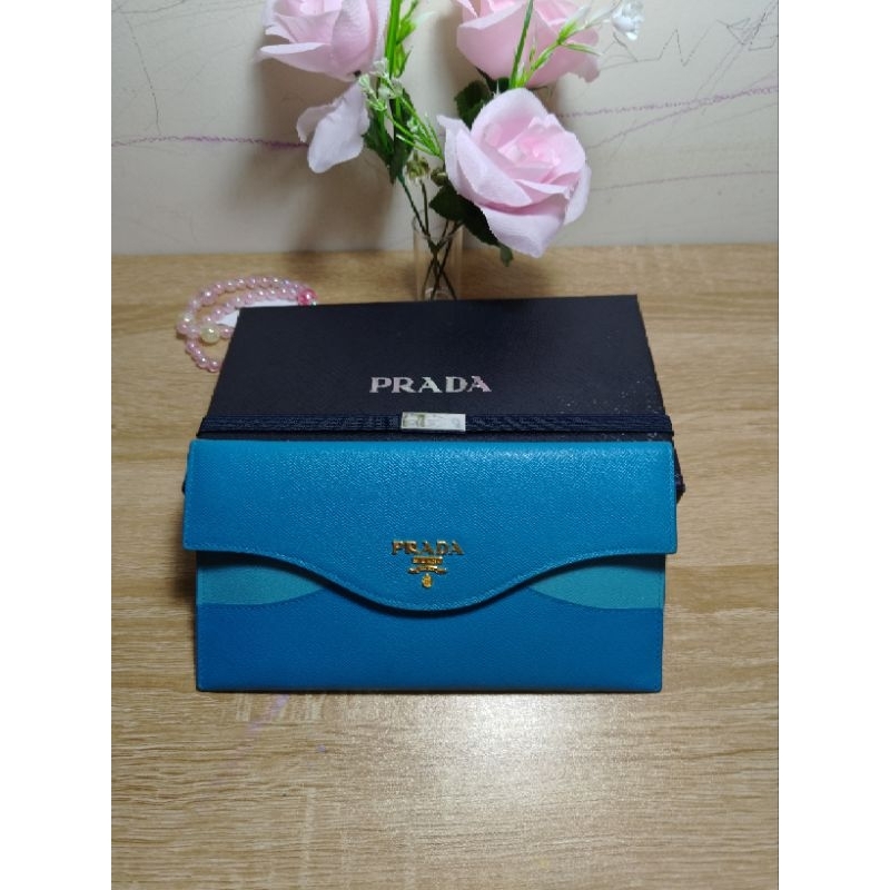 Dompet Prada Saffiano Original