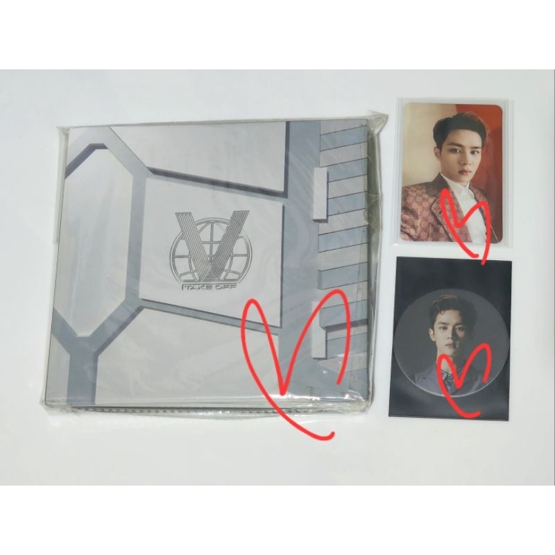 (Booked) WayV Take Off Album Kun Set