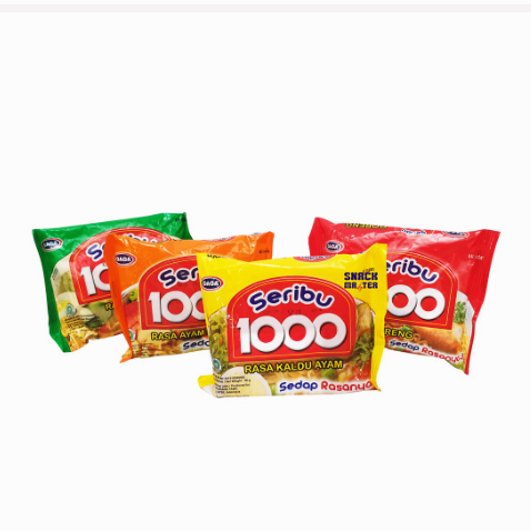 

Gaga Mie 1000 - Netto 50 gr